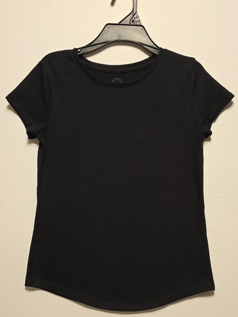wonder nation - Tee, Girls Medium Size Black Short Sleeve Crewneck
